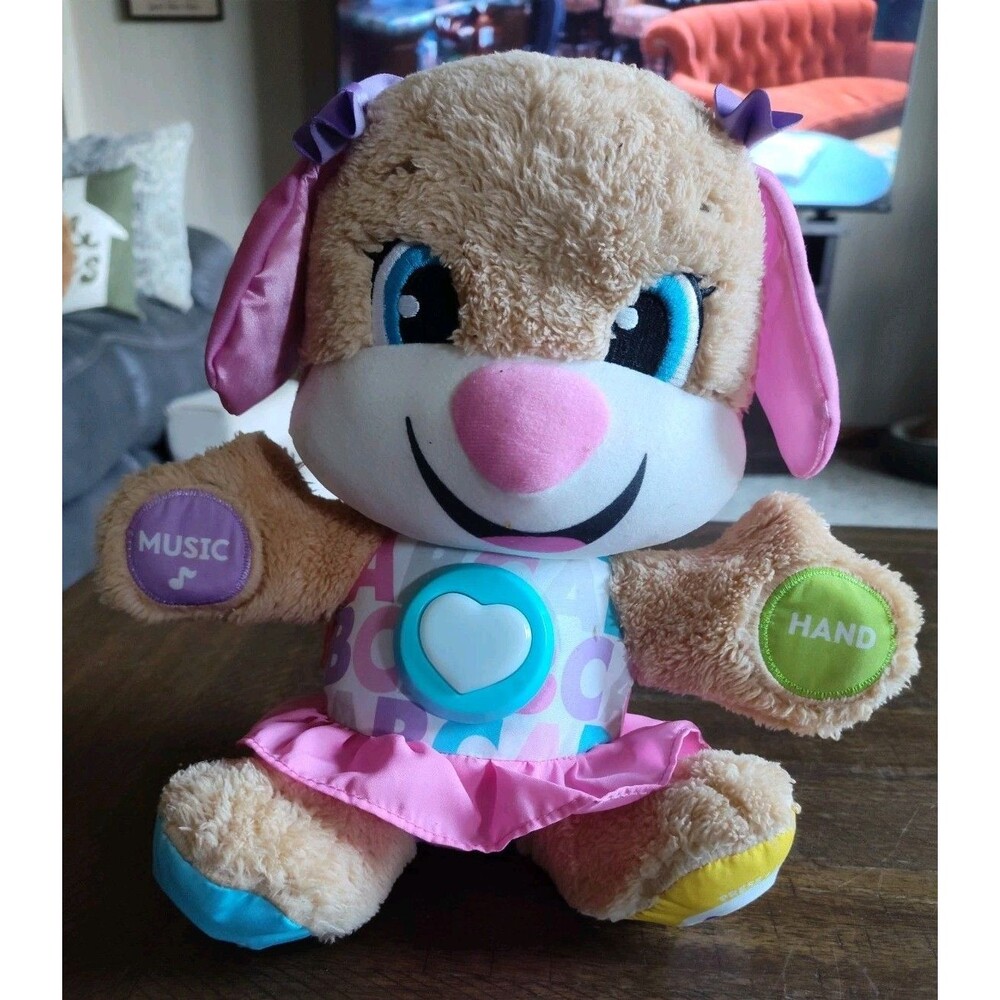 Fisher Price Laugh and Learn Smart Stages Sis Puppy WORKS